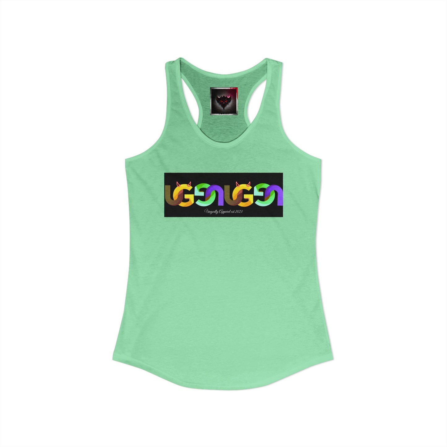 Women's UG colored Pattern Tank Top