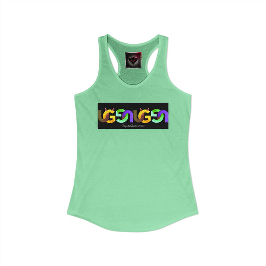 Women's UG colored Pattern Tank Top