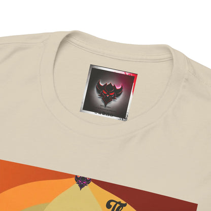 Earth-Inspired Unisex Heavy Cotton Tee - 'The Only Bitch You Can't Ghost'