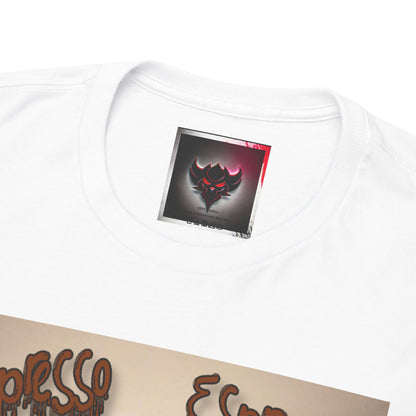 Unisex Heavy Cotton Tee - "Depresso Espresso" Graphic Shirt