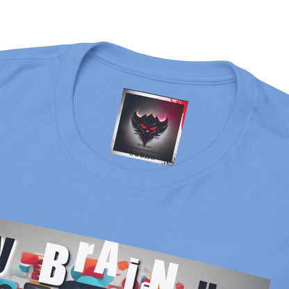 "My Brain Has 2 Many Tabs Open" Unisex Heavy Cotton Tee - Fun and Casual Graphic Shirt