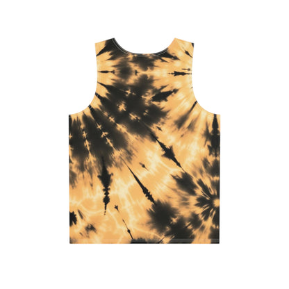 "Certified Freak" Tie-Dye Tank Top, Unisex Summer Shirt, Gift for Trendsetters, Festival Wear, Casual Beach Attire