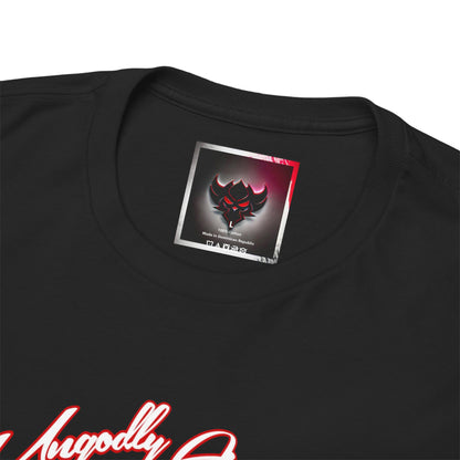 Krampus Graphic Tee — 'Krampusly Obsessed' Horned Demon Holiday T-Shirt