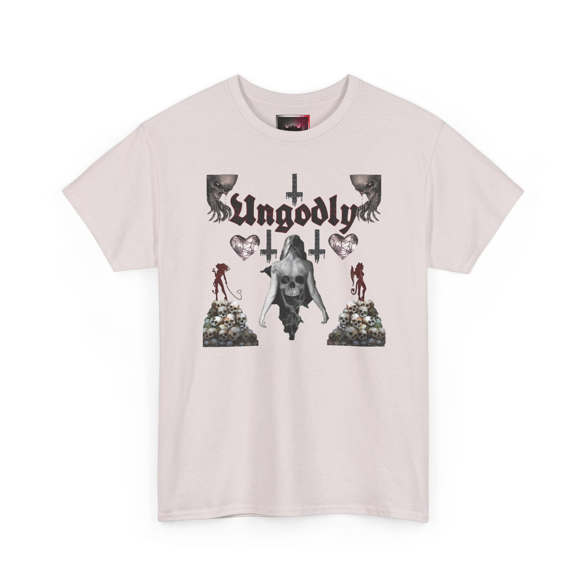 Ungodly Skull Gothic T-Shirt
