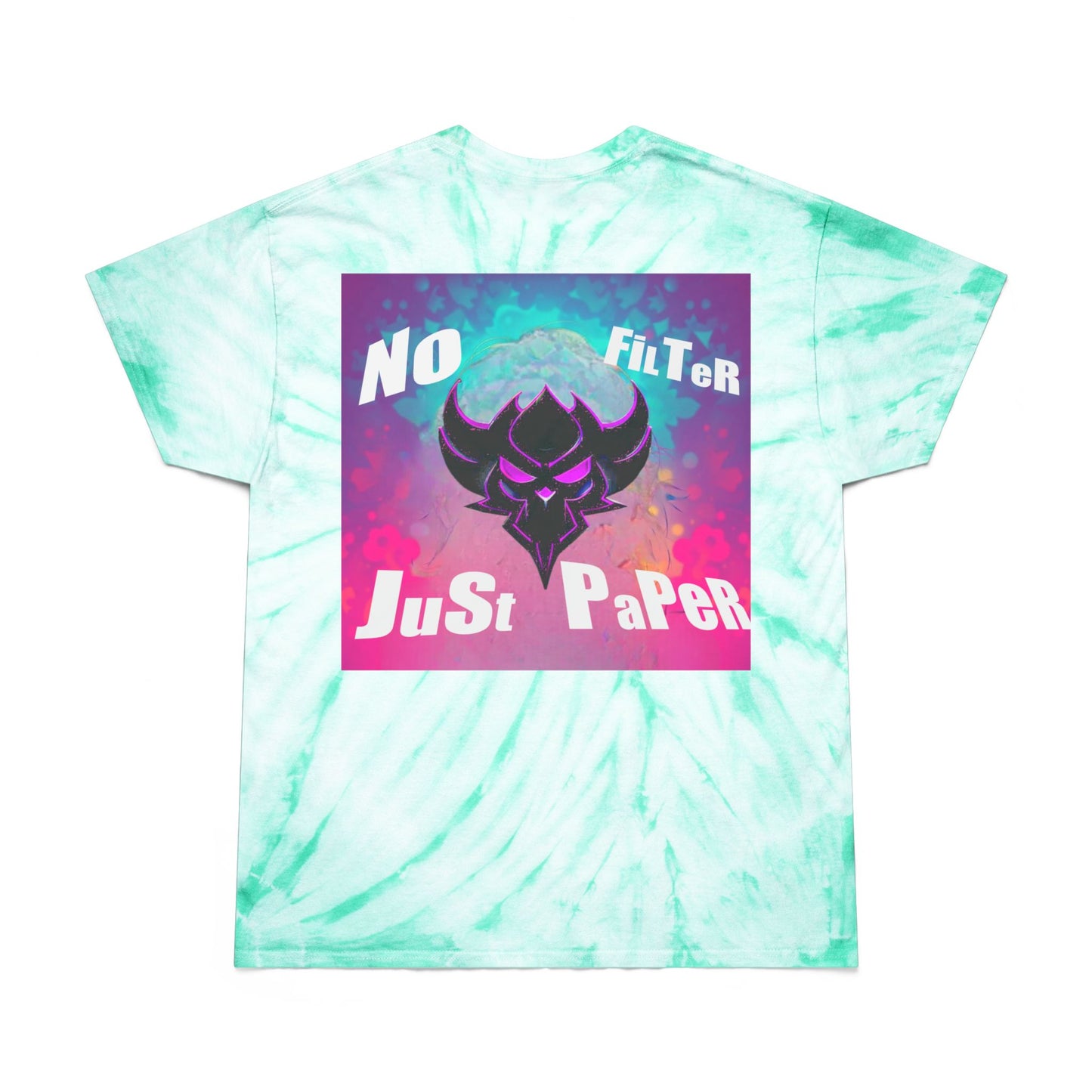 Vibrant Tie-Dye Tee - 'Hit It Raw' & 'No Filter Just Paper' Designs