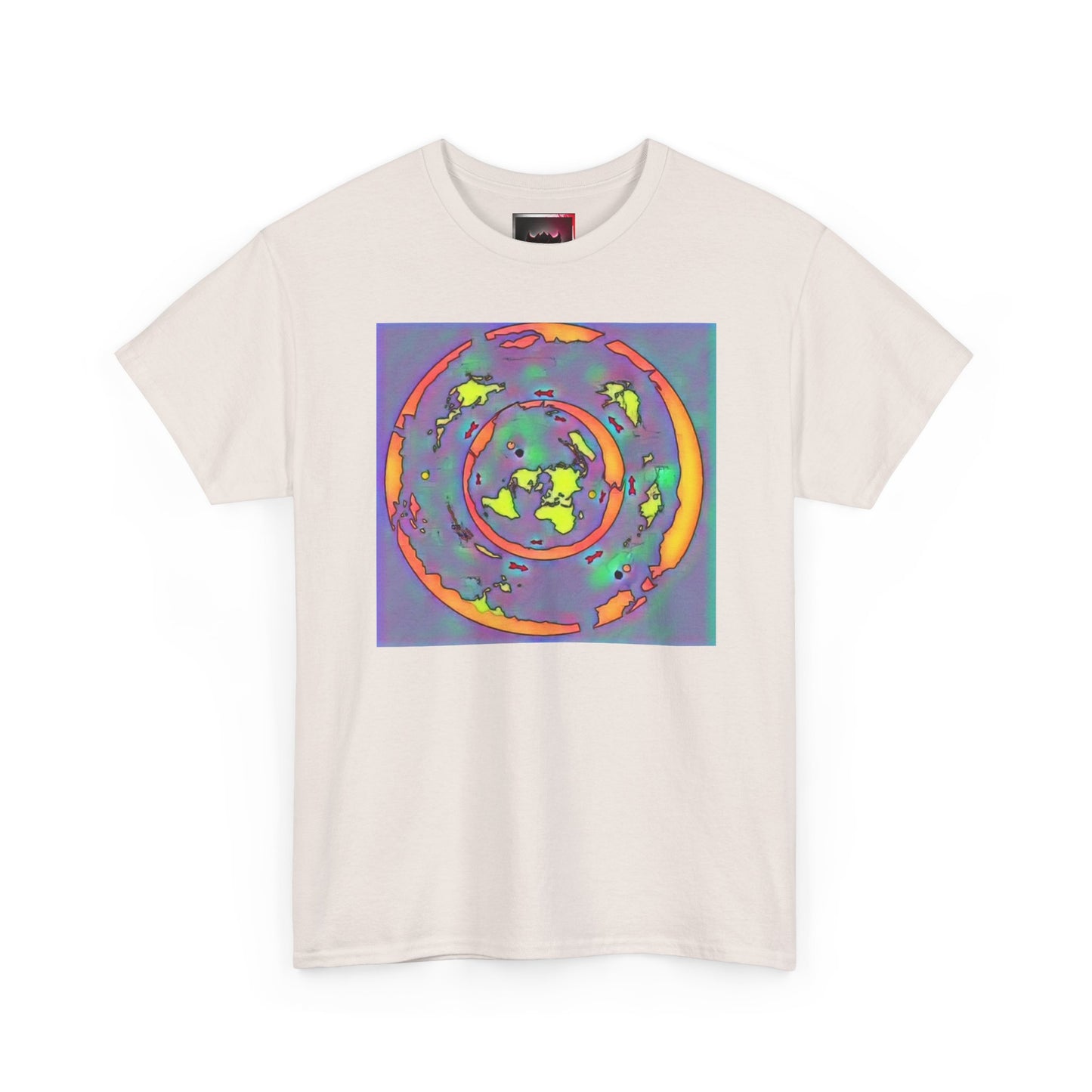 Psychedelic Flat Earth T-Shirt