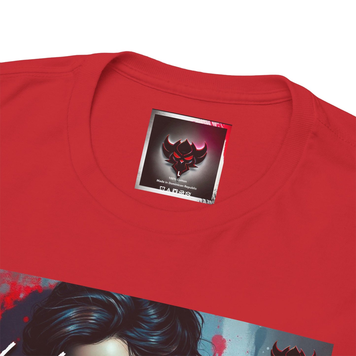 Edgy Tattoo Art Unisex Heavy Cotton Tee - "Locked Inn" Graphic T-Shirt