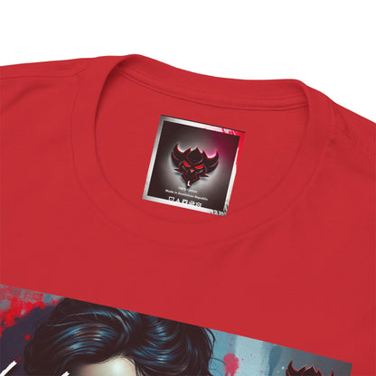 Edgy Tattoo Art Unisex Heavy Cotton Tee - "Locked Inn" Graphic T-Shirt