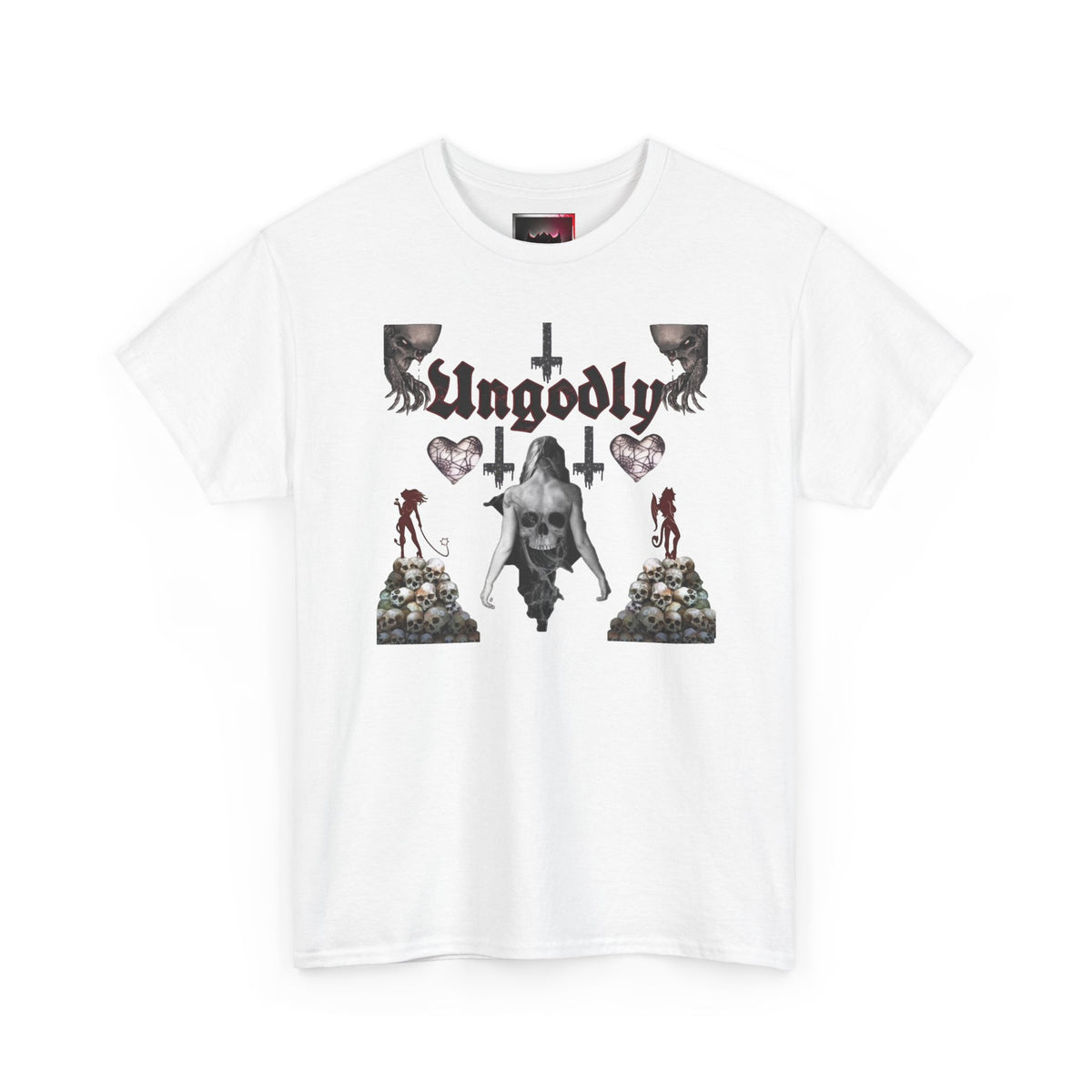 Ungodly Skull Gothic T-Shirt