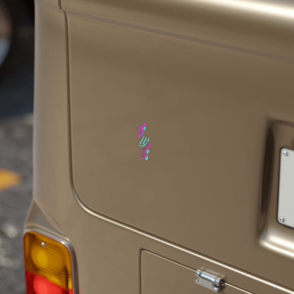 It is what it is-Transparent Outdoor Stickers, Die-Cut, 1pcs
