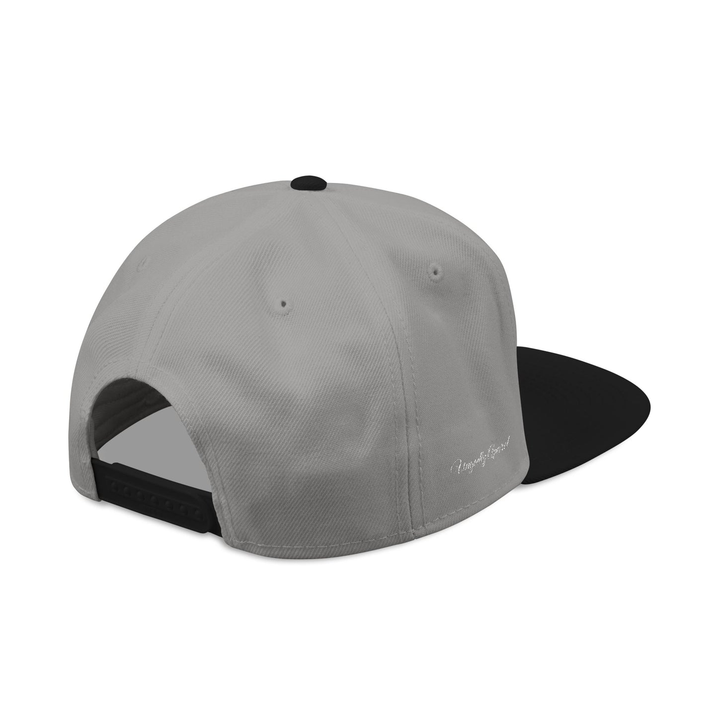 Embroidered 'UG' Snapback Hat — Streetwear Flat Brim Cap