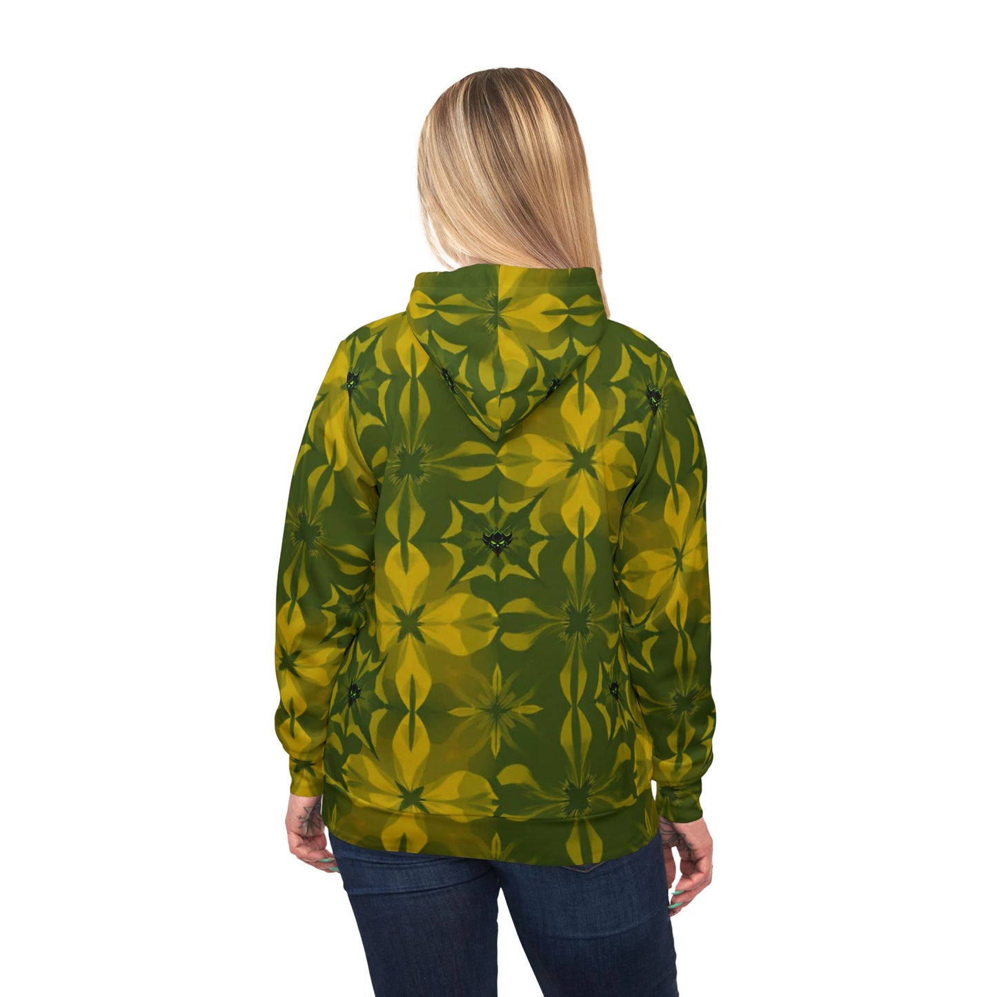 Unisex Athletic Hoodie with Vibrant Floral Pattern, Stylish Sweatshirt for Active Lifestyles, Perfect for Workouts, Casual Wear, Gifts, Green [...]