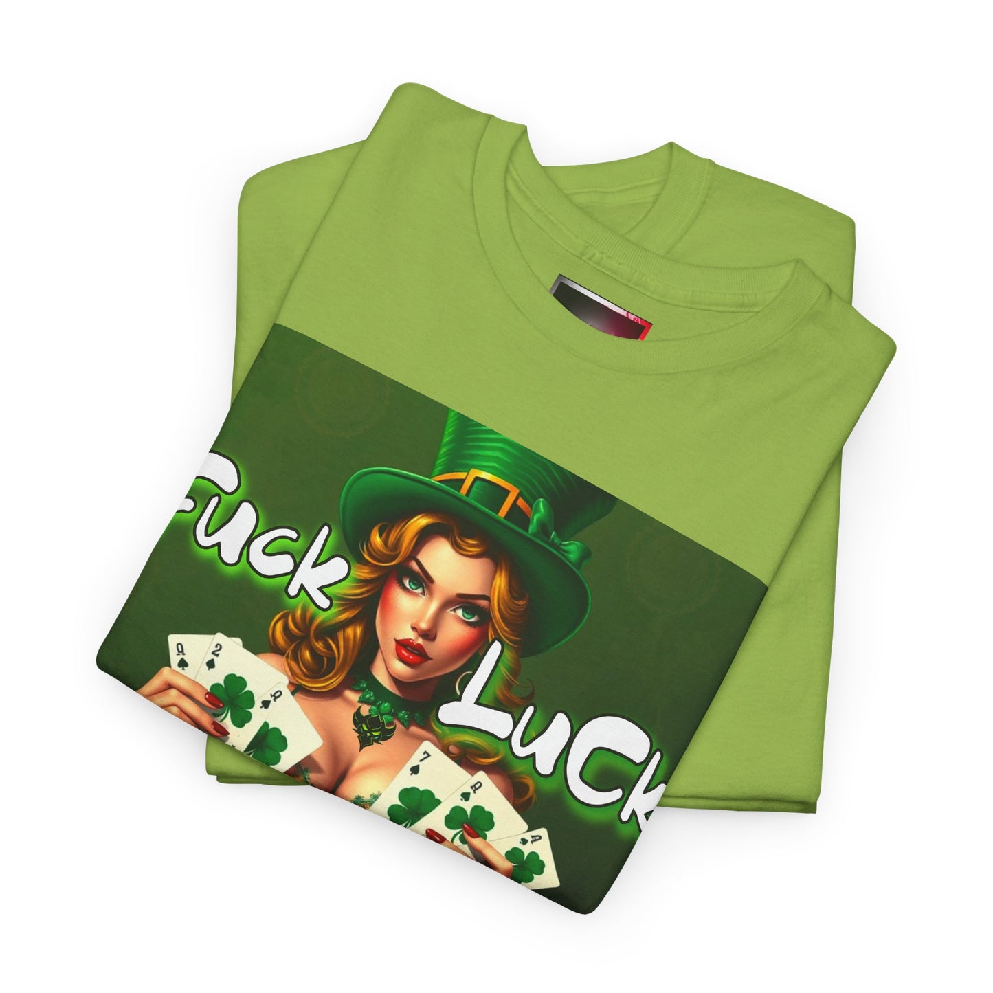 "F*ck Luck" Unisex Heavy Cotton Tee