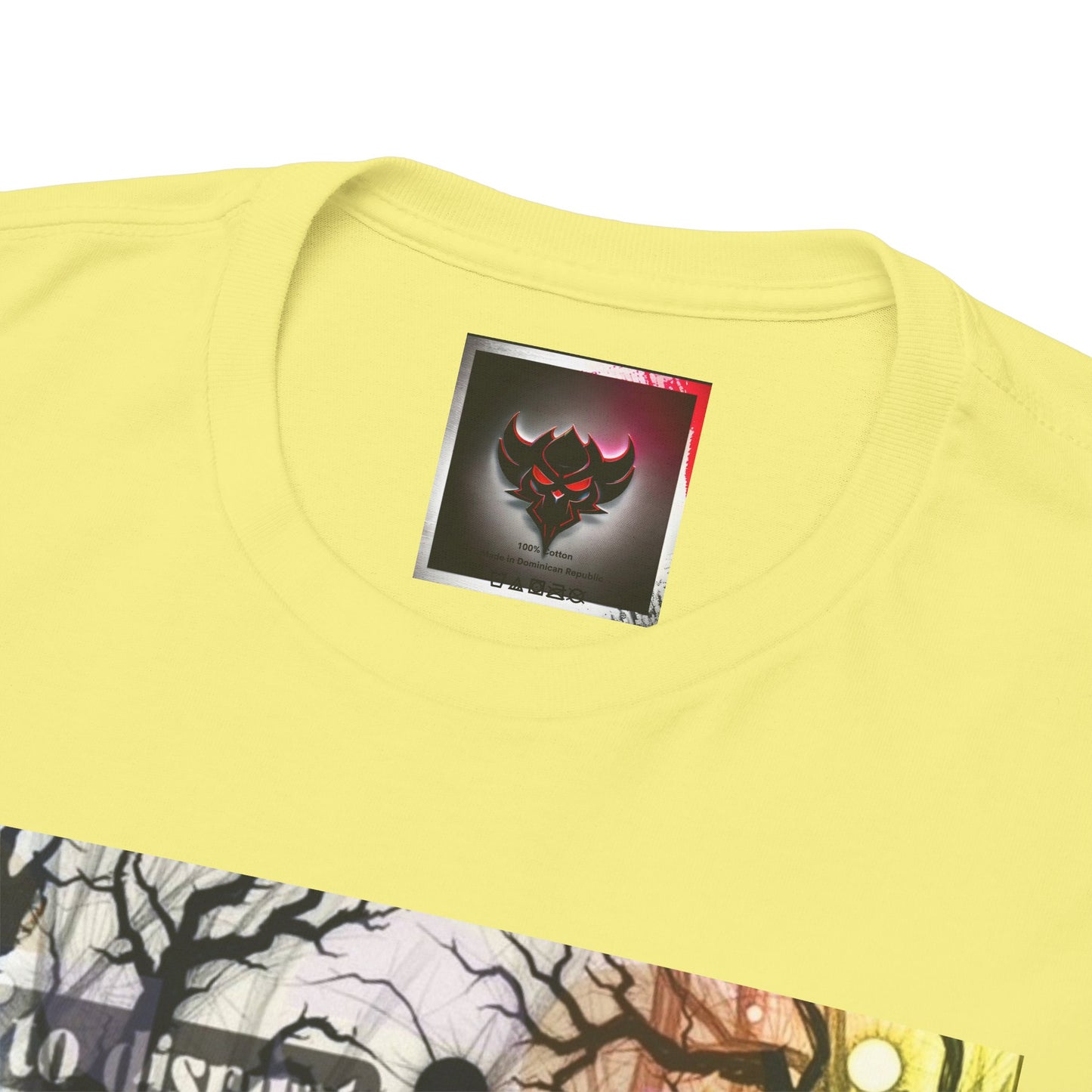 "Dare to Disrupt, Refuse to Conform, Stay Ungodly" Unisex Heavy Cotton Tee