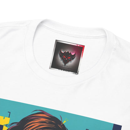 "Cannibal Couture" Unisex Heavy Cotton Tee - Retro Vibe Shirt, Casual Wear, Gift for Him/Her, Unique Graphic Tee, Halloween Costume