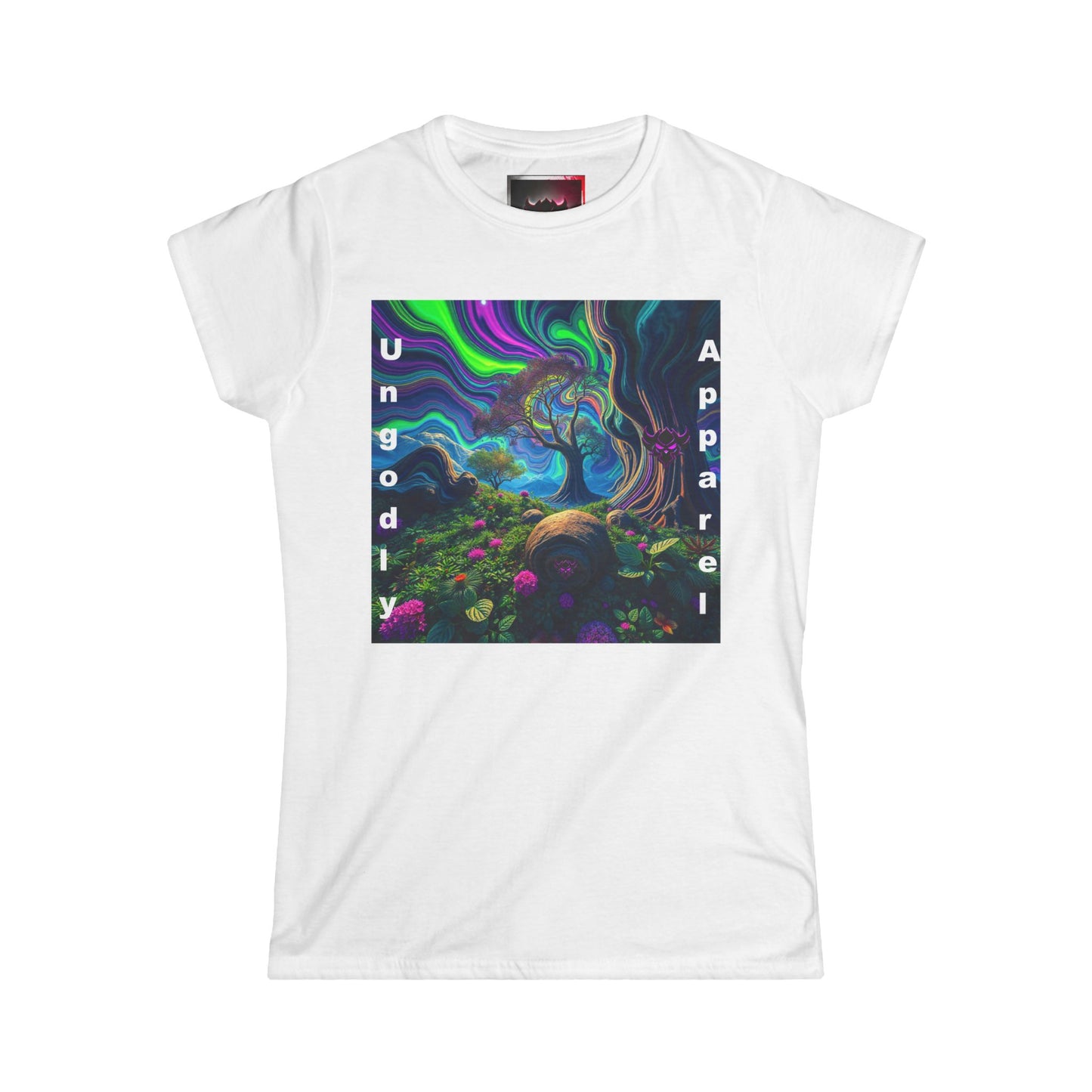 Women’s Softstyle Tee - Ungodly Apparel Artistic Design