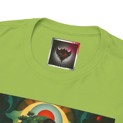 Inspirational Unisex Heavy Cotton Tee - "She Grows What We Forget to Cherish"