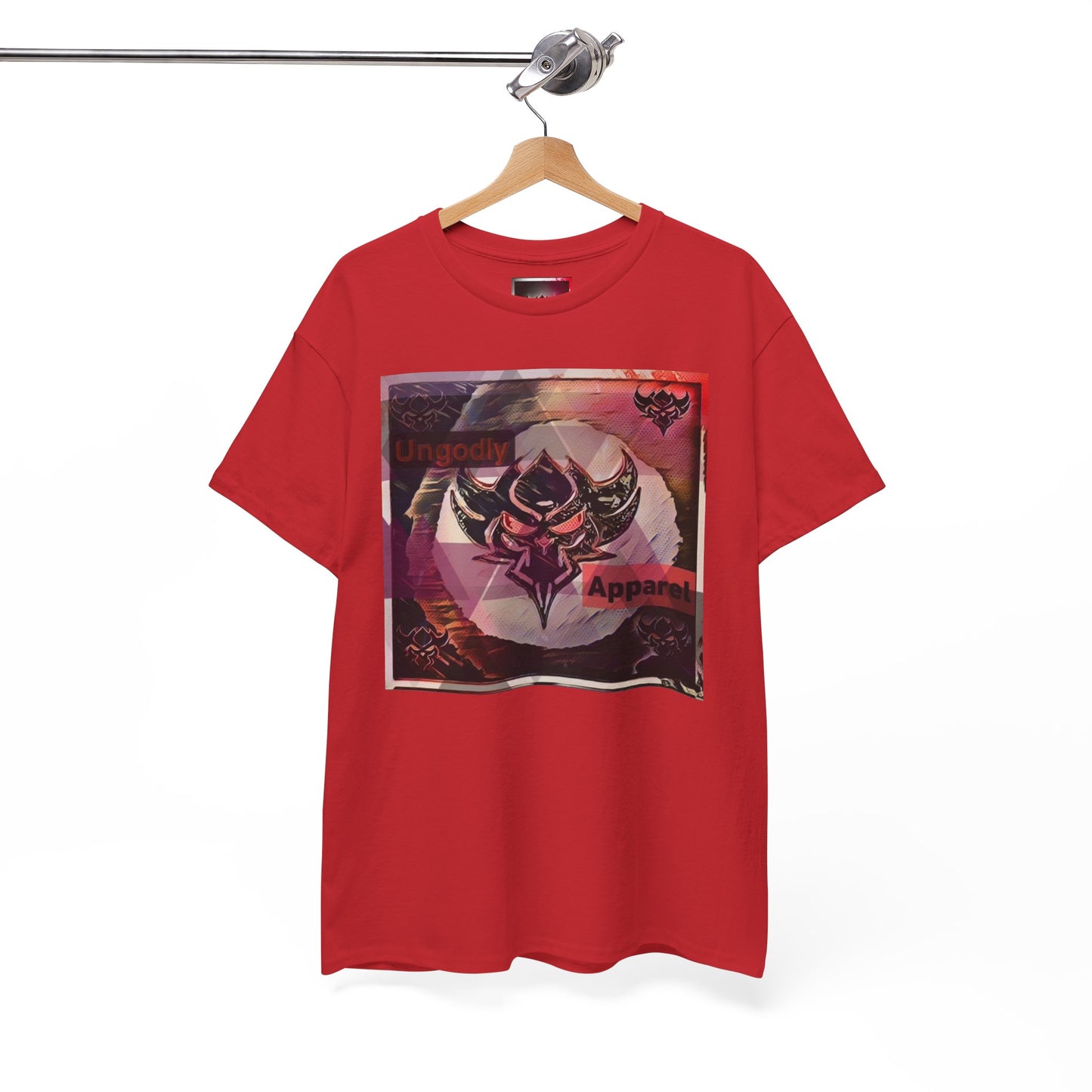 "Ungodly Apparel Logo Fall 25" Graphic Tee with Bold Design and Statement