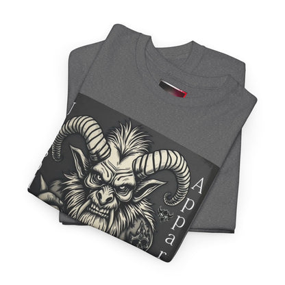 T-Shirt — 'Ungodly Apparel' Krampus Skull Graphic Tee