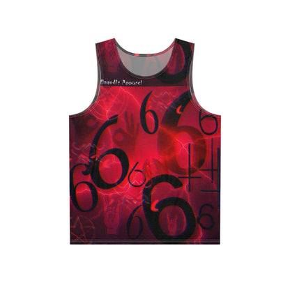 Men's Tank Top — Red Occult 666 All-Over Print