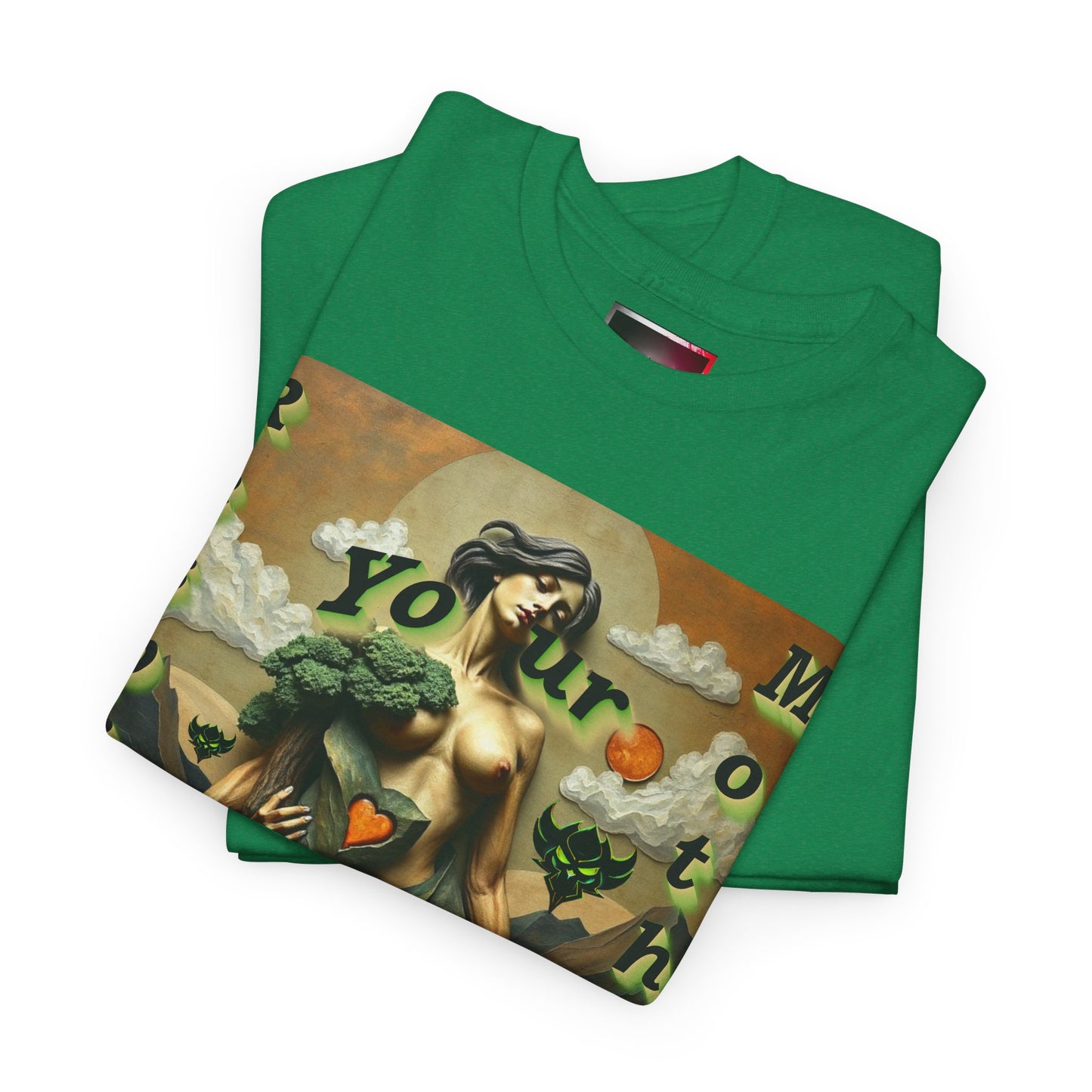 "Respect Your Mother Unisex" Heavy Cotton Tee - Eco-Friendly Graphic T-Shirt