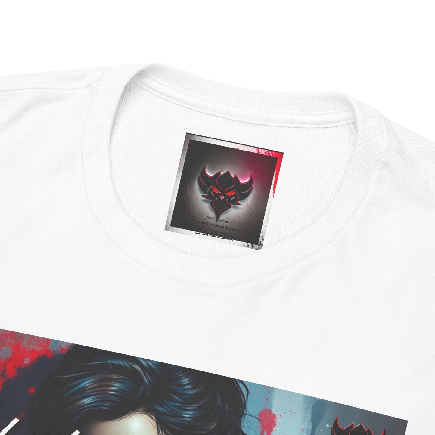 Edgy Tattoo Art Unisex Heavy Cotton Tee - "Locked Inn" Graphic T-Shirt