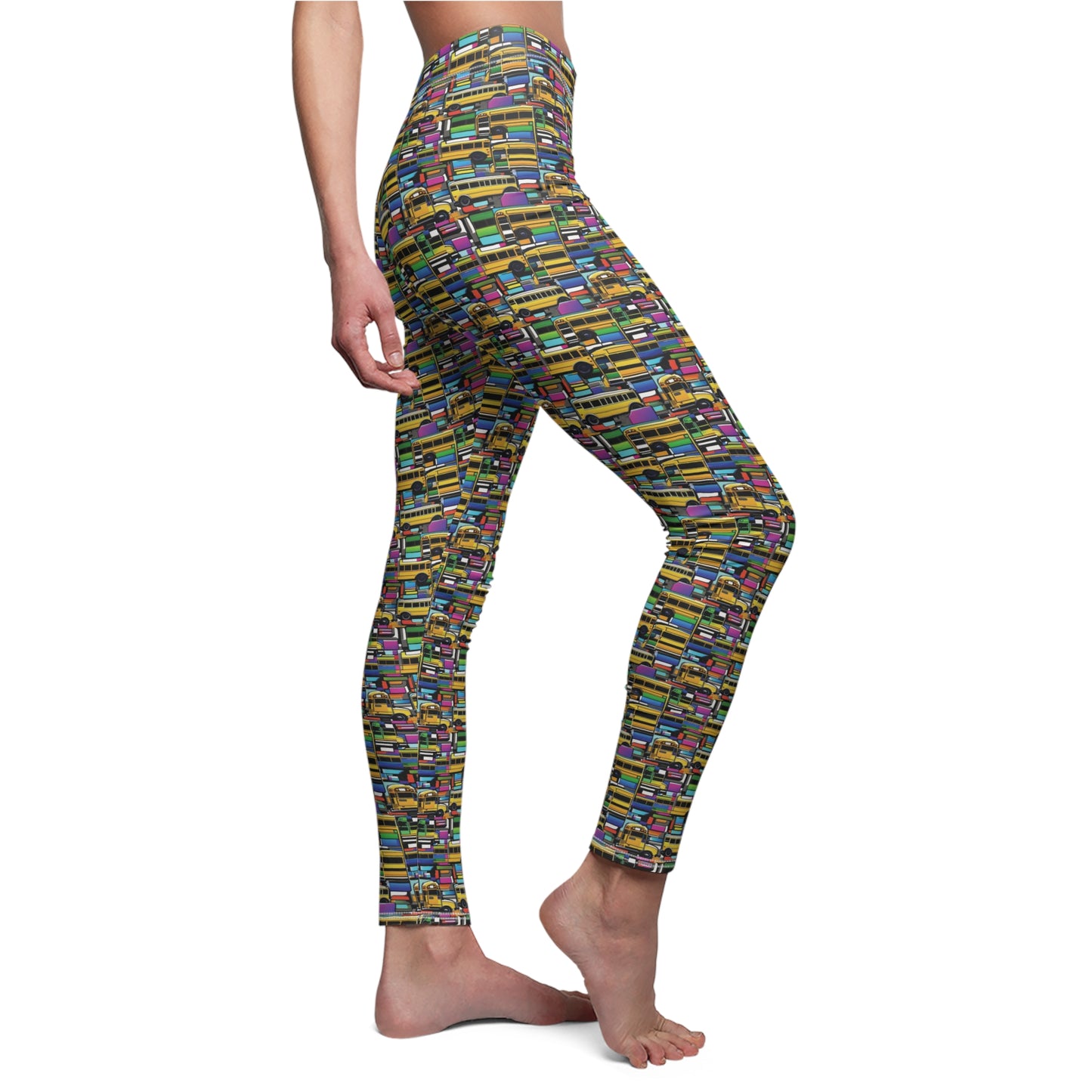 Women's "Struggle Bus" Casual Leggings