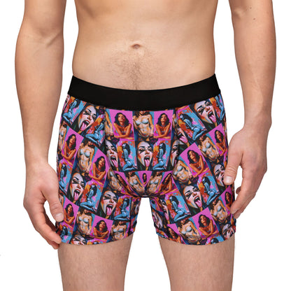 "Kink" Vibrant Graphic Men's Boxers - Fun and Playful Design