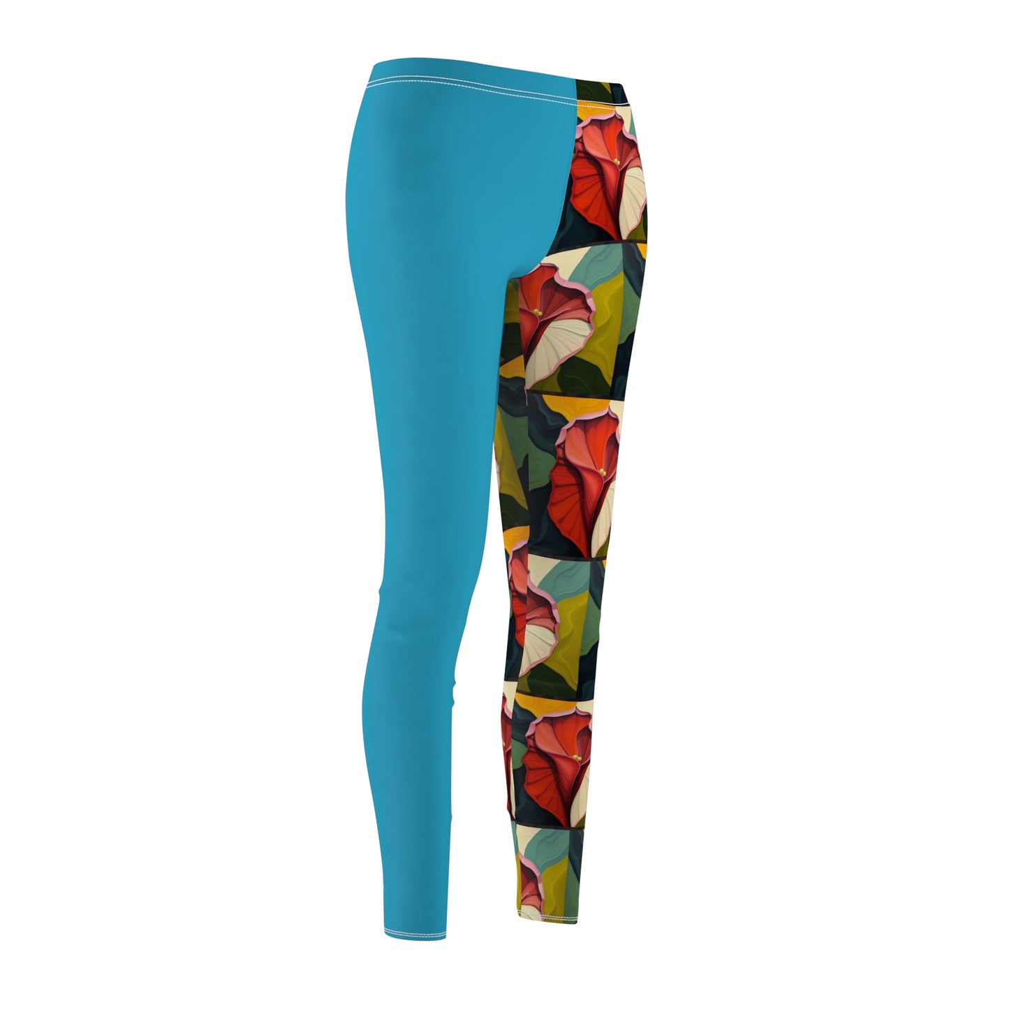 Floral Print Casual Leggings for Women - Stylish & Comfortable Activewear