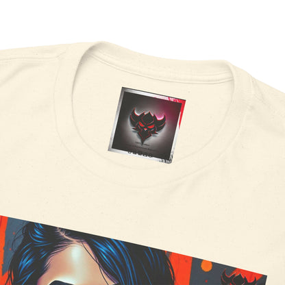 "Locked In" Latina Unisex Heavy Cotton Tee - Bold Tattoo Art for Everyday Wear