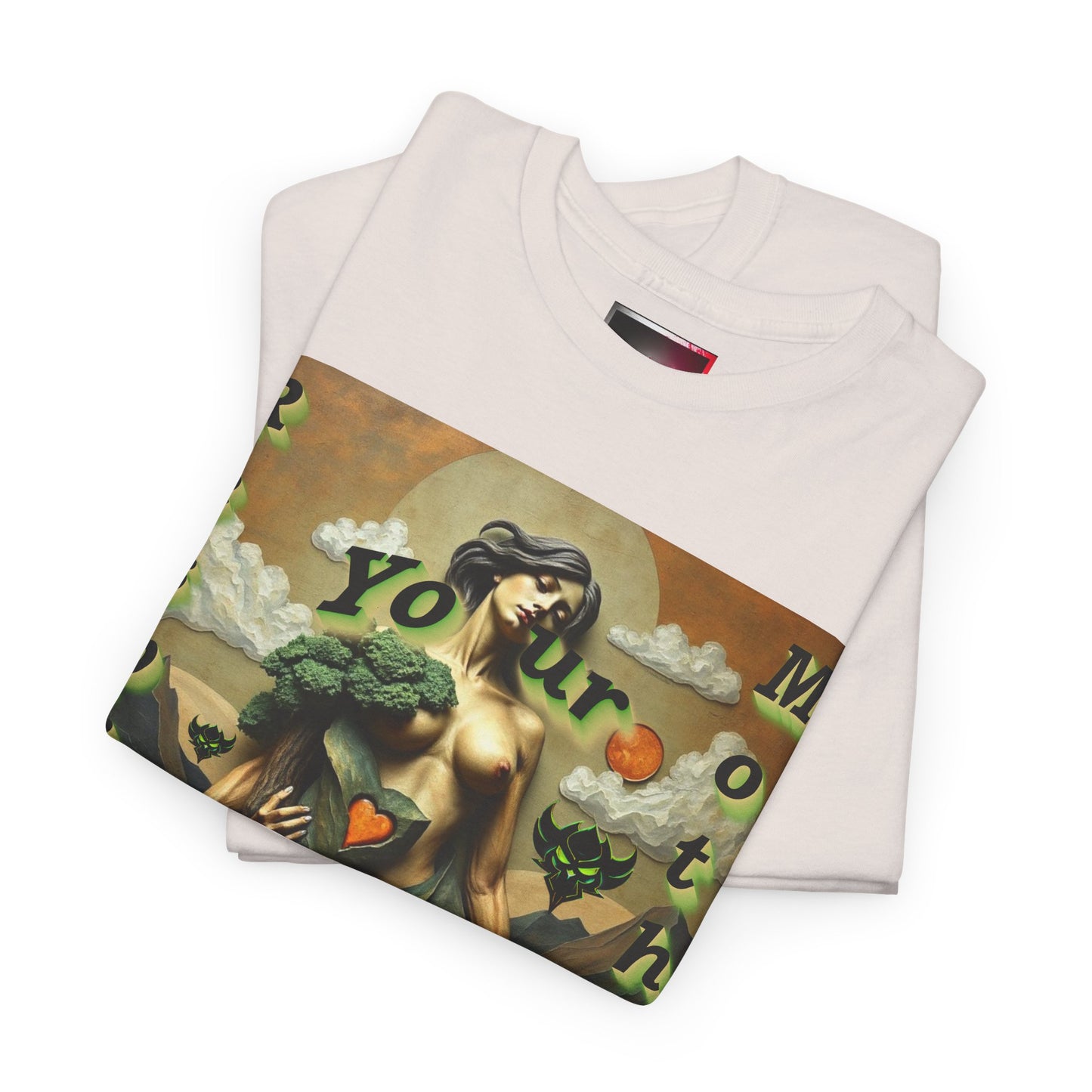 "Respect Your Mother Unisex" Heavy Cotton Tee - Eco-Friendly Graphic T-Shirt