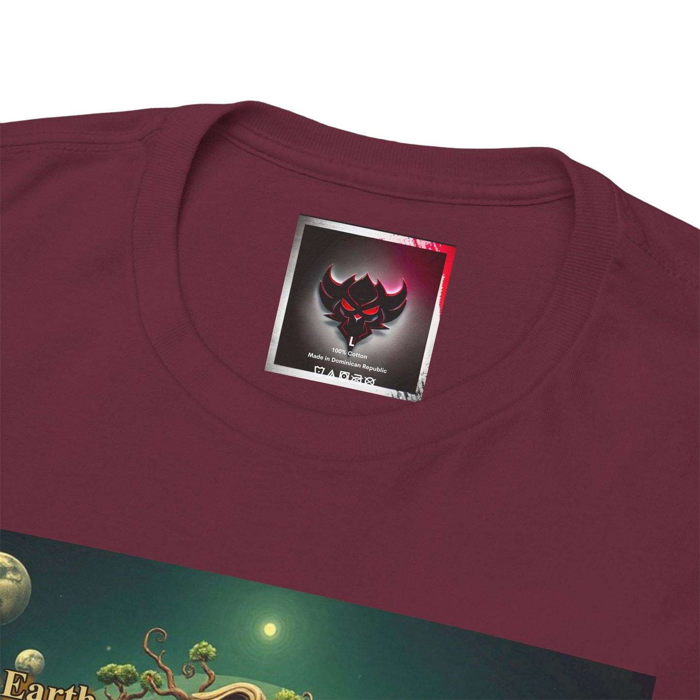 "Mother Earth Doesn't Rush her Reasons, Neither Should You"  Unisex Heavy Cotton Tee - Eco-Inspired Graphic T-Shirt