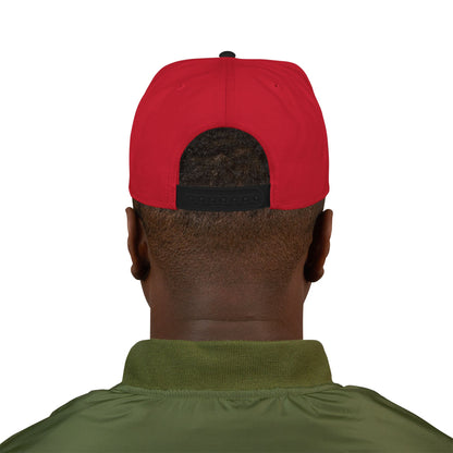 Embroidered 'UG' Snapback Hat — Streetwear Flat Brim Cap