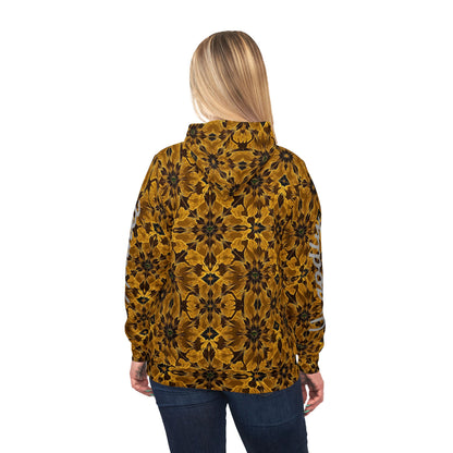 Sunflower Patterned Athletic Hoodie - Unisex Floral Sports Apparel, Gift for Nature Lovers, Trendy Fitness Wear, Casual Spring Style, Unique [...]
