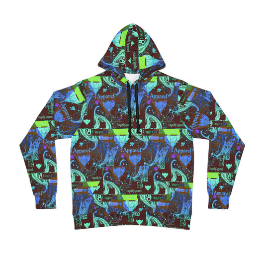 "Ungodly Apparel" Vibrant Athletic Hoodie for Active Lifestyles