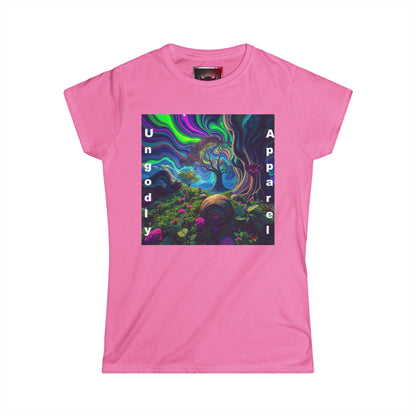 Women’s Softstyle Tee - Ungodly Apparel Artistic Design