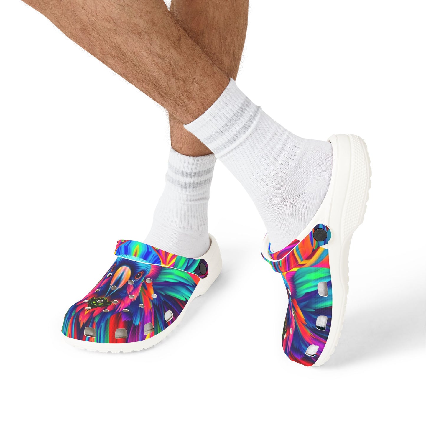 "Perico" Colorful Paradise EVA Foam Rubber Shoes - Vibrant Comfort for Summer Adventures