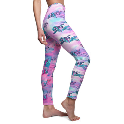 "69" Vibrant Women's Casual Leggings