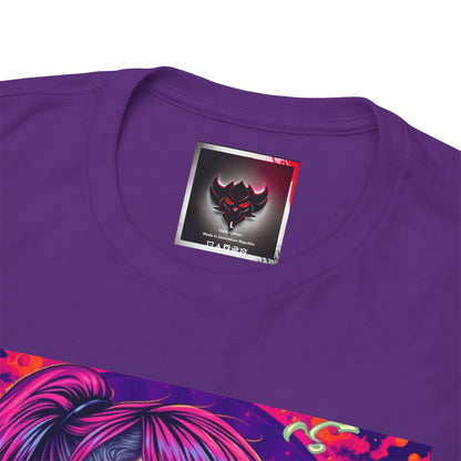 Chic Unisex Heavy Cotton Tee - 'High and Mighty' Graphic Shirt for Trendsetters