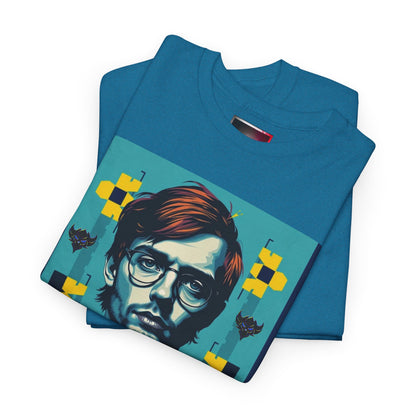 "Cannibal Couture" Unisex Heavy Cotton Tee - Retro Vibe Shirt, Casual Wear, Gift for Him/Her, Unique Graphic Tee, Halloween Costume