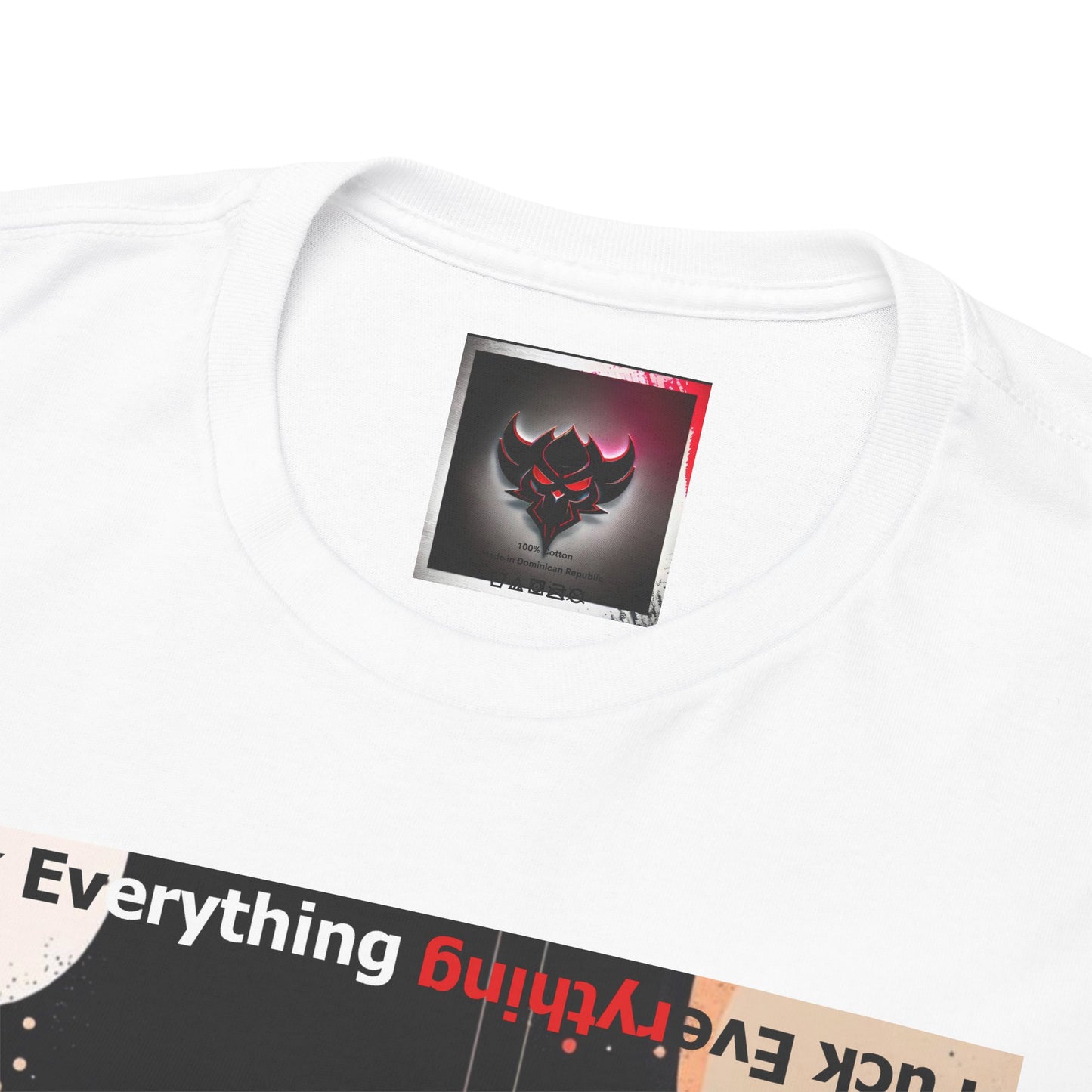 "Anti-Everything Club" Unisex Heavy Cotton Tee - Bold Statement Shirt for Casual Wear