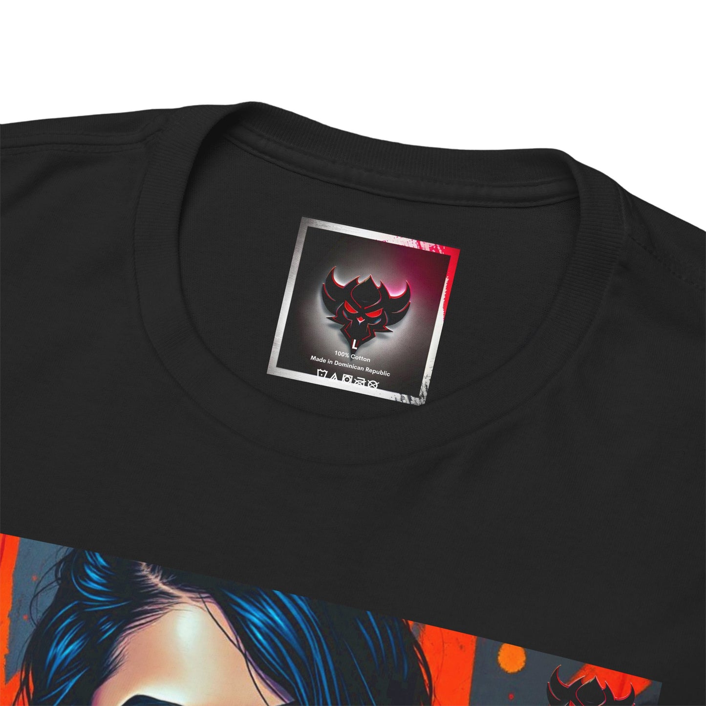 "Locked In" Latina Unisex Heavy Cotton Tee - Bold Tattoo Art for Everyday Wear