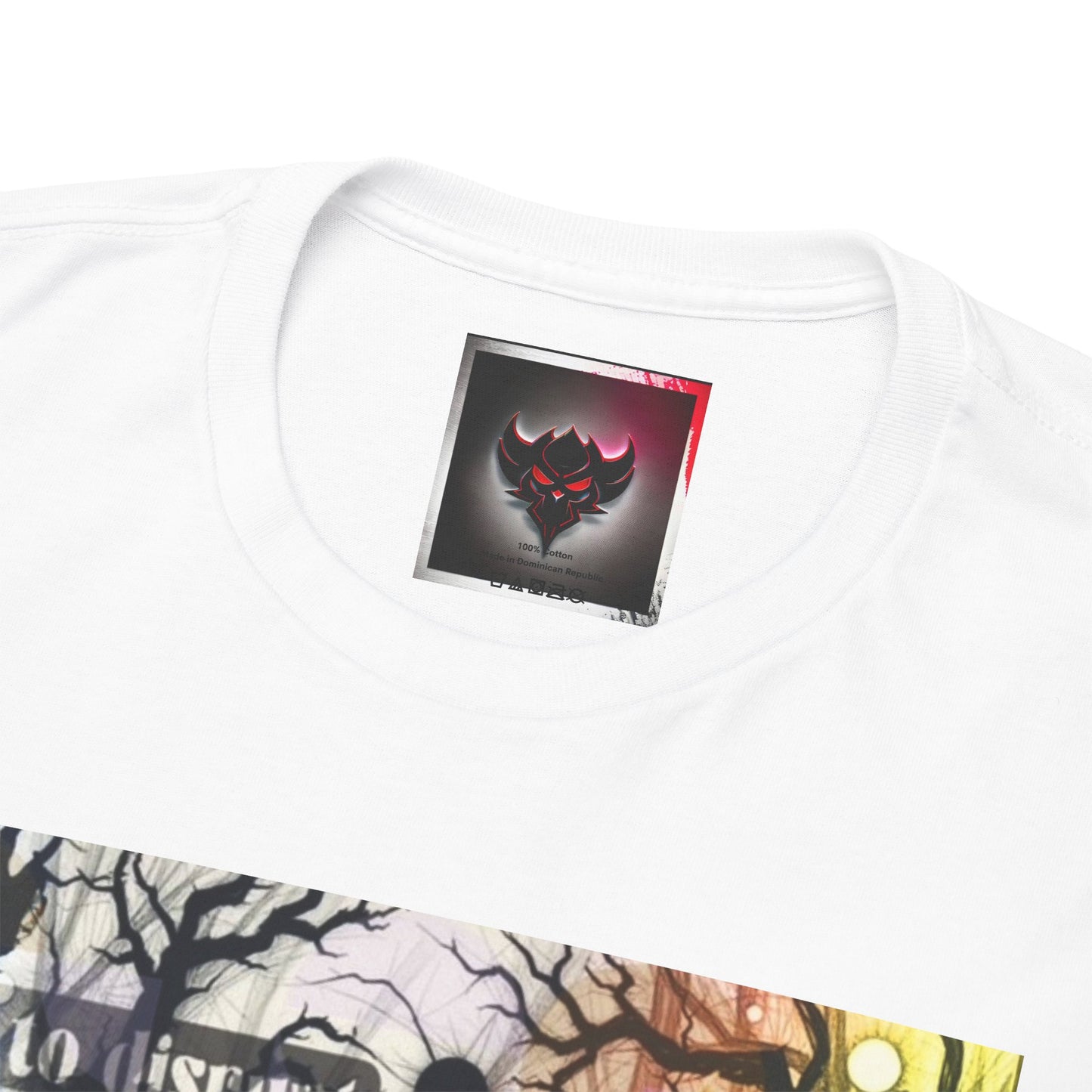 "Dare to Disrupt, Refuse to Conform, Stay Ungodly" Unisex Heavy Cotton Tee