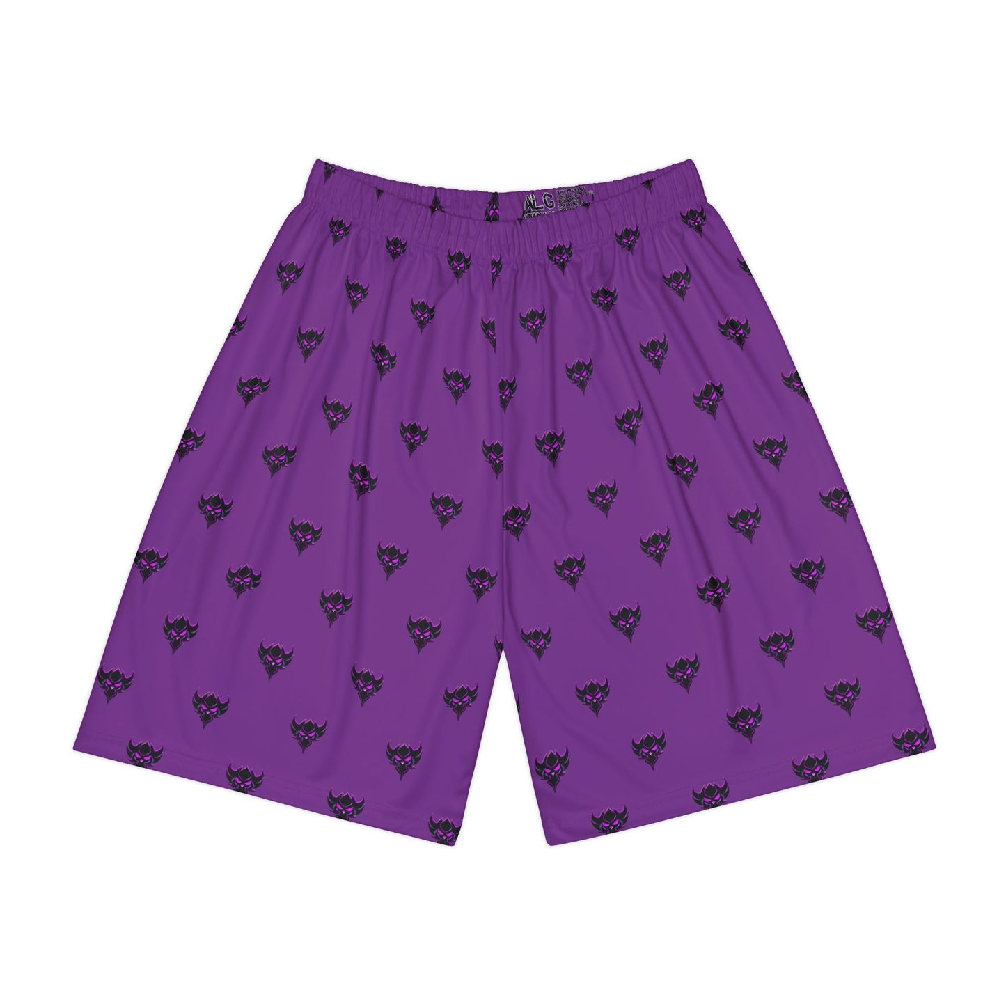 Purple Ungodly Apparel Logo Sports Shorts
