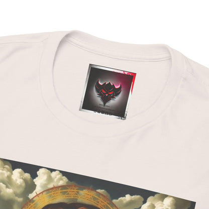 Angel Portrait Graphic Tee — 'Ungodly Apparel' Streetwear T-Shirt