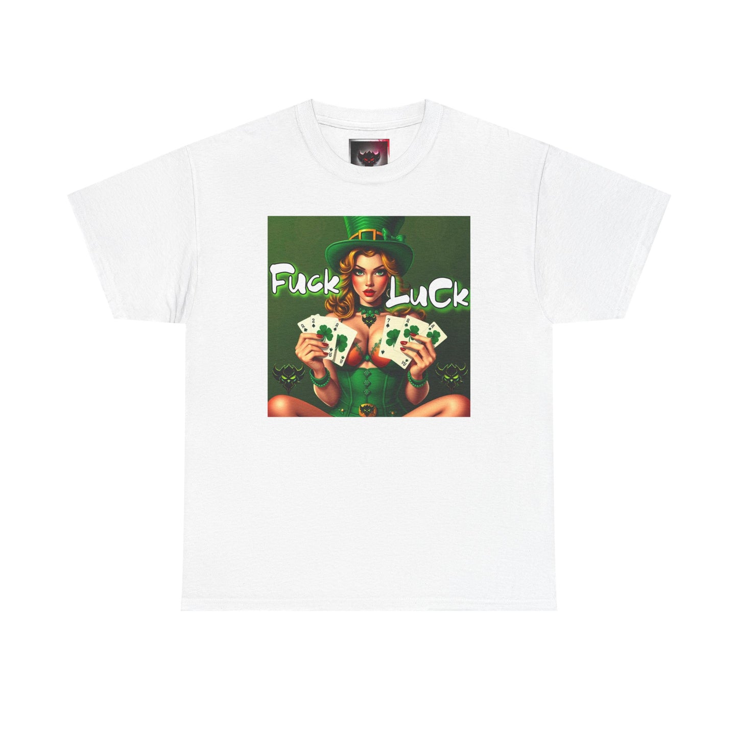"F*ck Luck" Unisex Heavy Cotton Tee