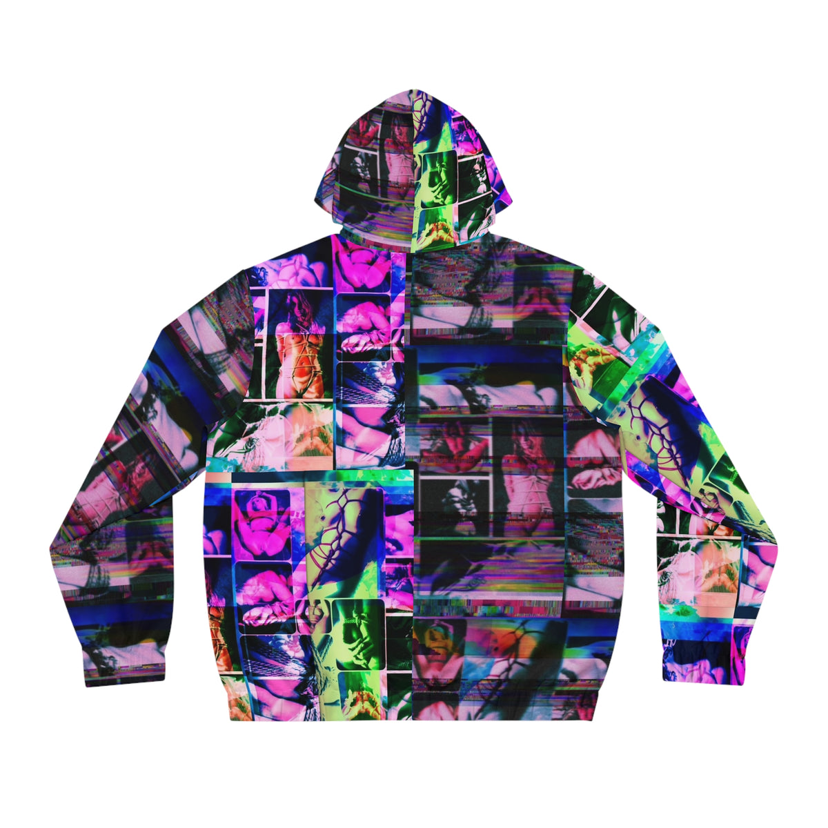 UG Apparel Abstract BDSM Graffiti Full-Zip Hoodie