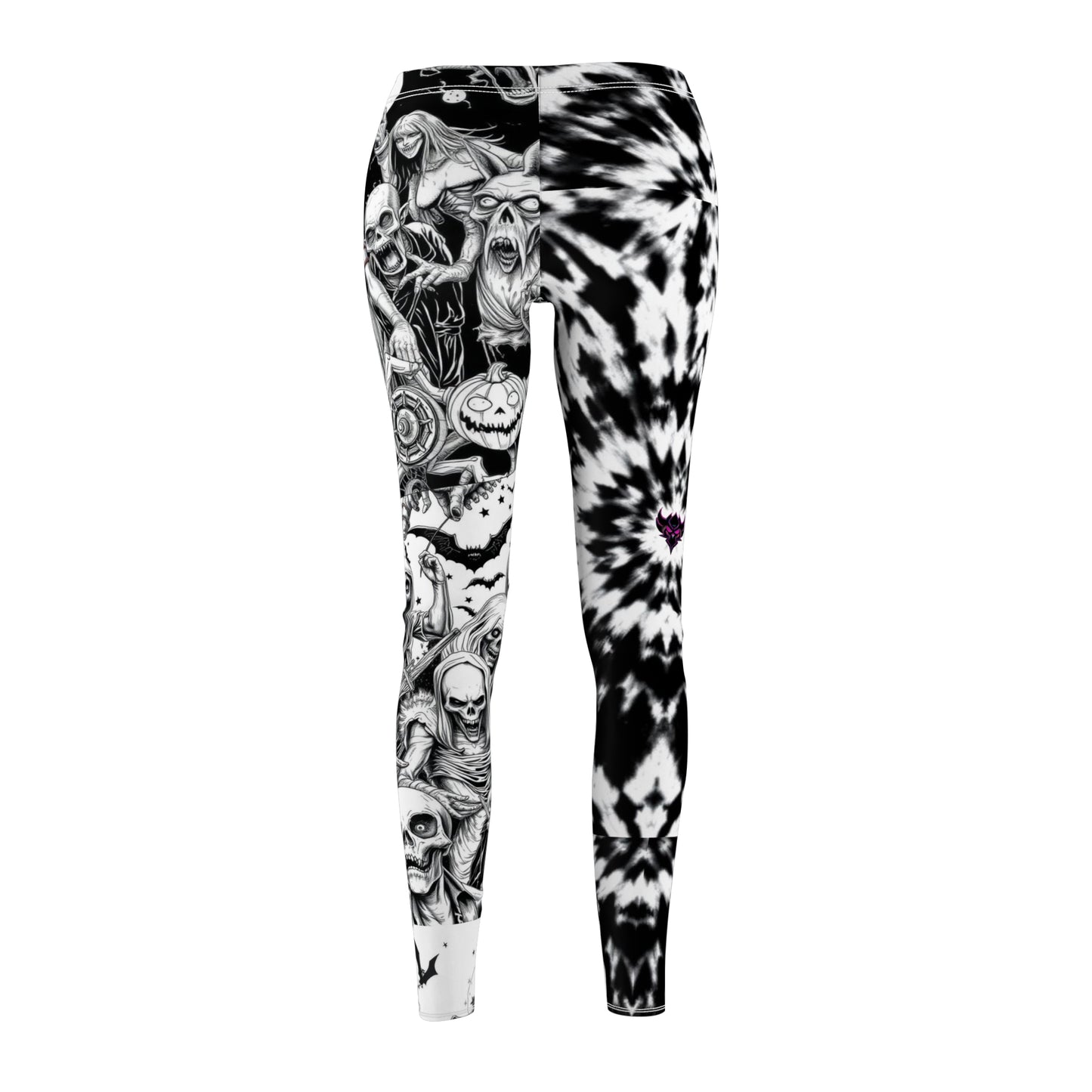 Gothic Halloween Leggings | Spooky Patterned Activewear, Casual Wear, Costumes, Gifts for Her, Fall Fashion