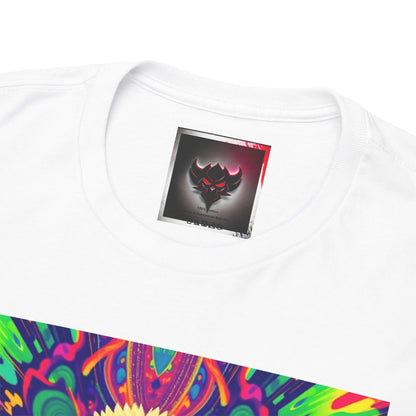 "Perico" Colorful Parrot Unisex Heavy Cotton Tee - Vibrant Tropical Shirt