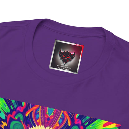 "Perico" Colorful Parrot Unisex Heavy Cotton Tee - Vibrant Tropical Shirt